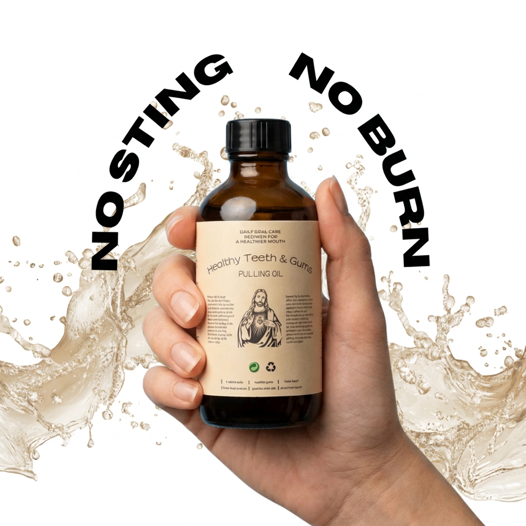 Holy Organic Mouthwash | Healthier gums and fresher breath in 14 days or less